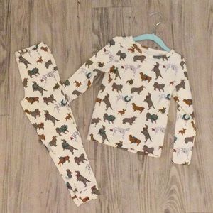 Pink Chicken Holiday Pajamas